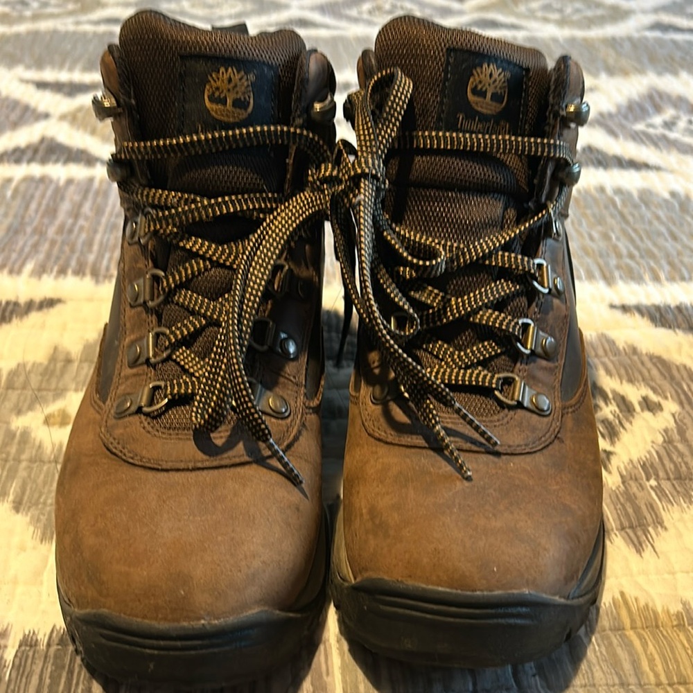 Timberland brown hiking boots